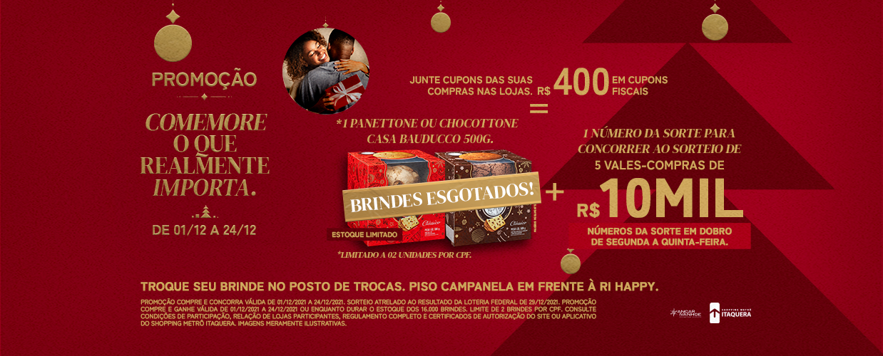 Promoção de Natal 2021 - Clique e confira! | Shopping Metrô Itaquera